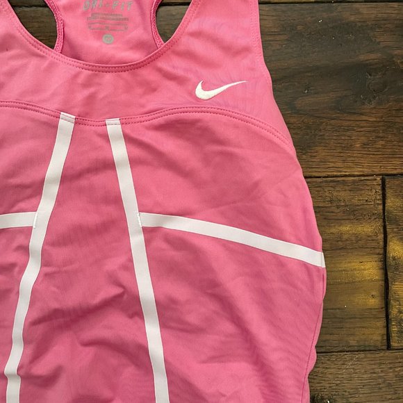 Nike Vintage workout tank top short pink medium - Picture 6 of 9